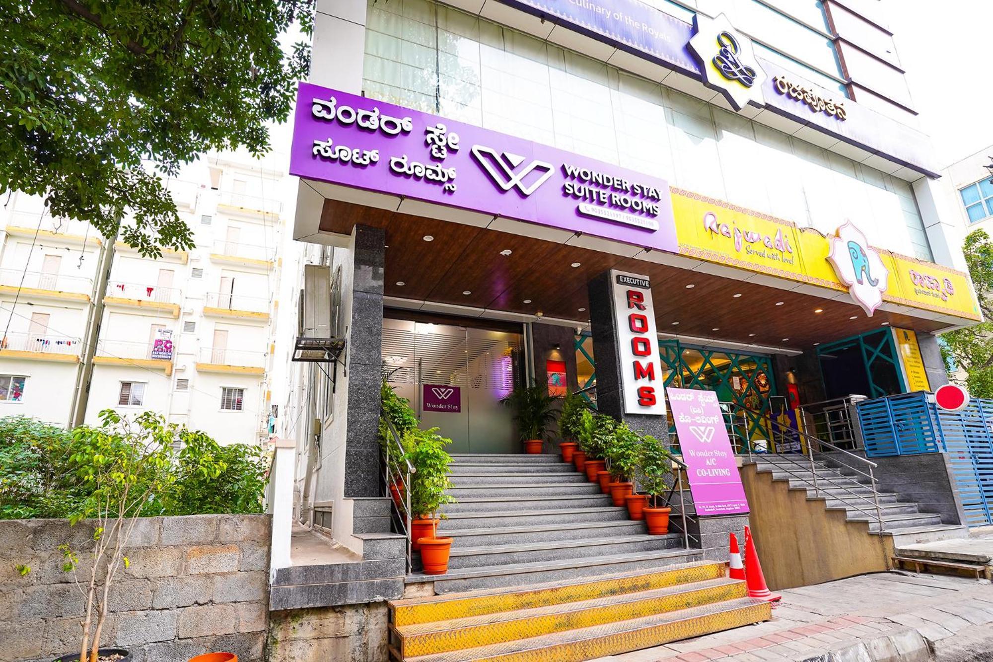 Fabhotel Wonder Stay Suite Rooms - Nr Aecs Layout Main Road Bangalore Ngoại thất bức ảnh